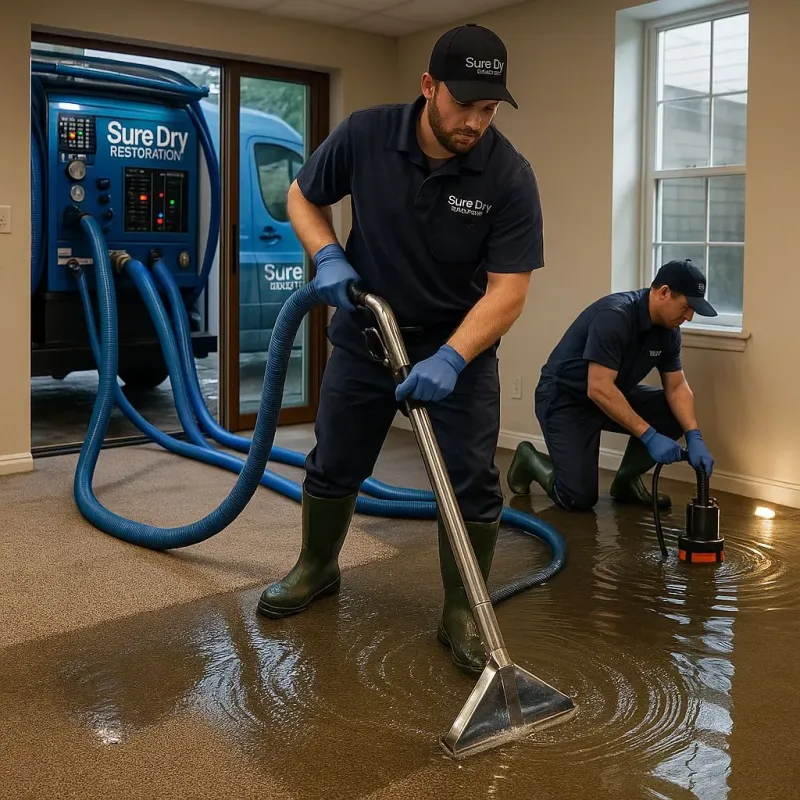 Water Extraction and Removal process in Wills Point, TX